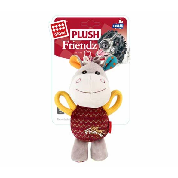 Gigwi Plush Friendz Sesli Esek, Peluş Köpek Oyuncağı
