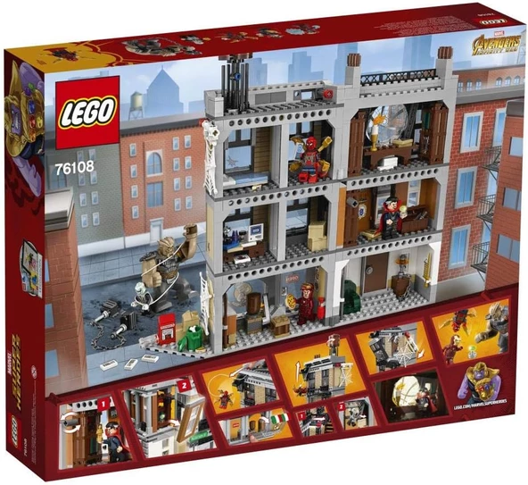 LEGO 76108 Super Heroes Sanctum Sanctorum Hesaplaşması - 2