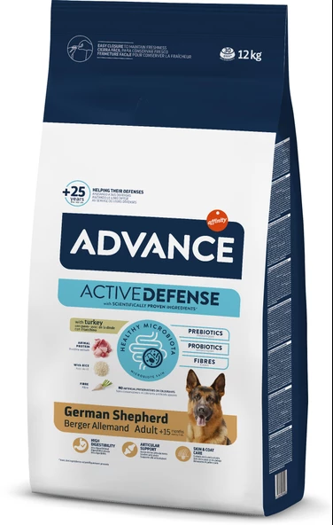 Advance German Shepherd Yetişkin Alman Kurt Köpeği Maması 12 Kg