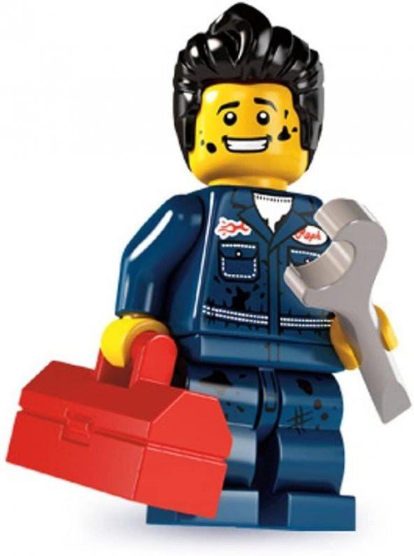 Lego Minifigür - Seri 6 - 8827 - Mechanic