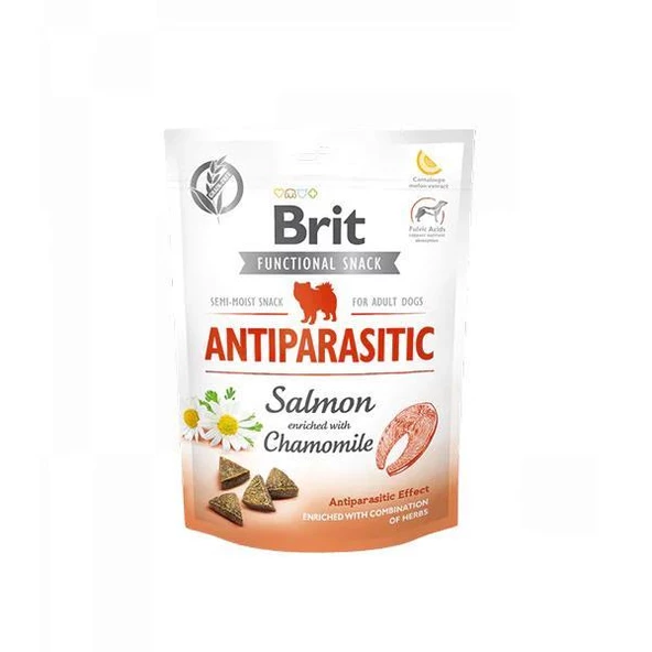 Brit Antiparasitic Somonlu ve Papatyalı Antiparaziter Köpek Ödül Maması 150gr