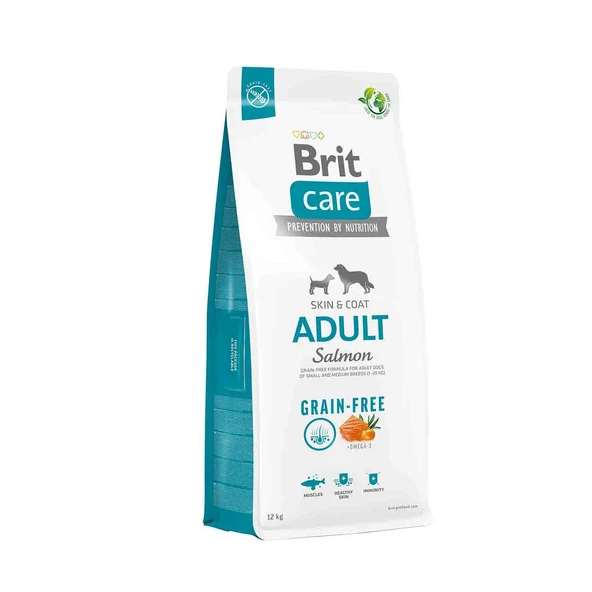Brit Care Skin & Coat Tahılsız Somonlu Orta Irk Yetişkin Köpek Maması 12 kg ürün görseli 1