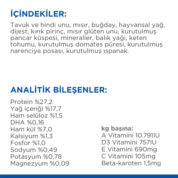 Hill's SCIENCE PLAN Küçük ve Mini Irk Tavuklu Yavru Köpek Maması 1.5kg - Resim 5