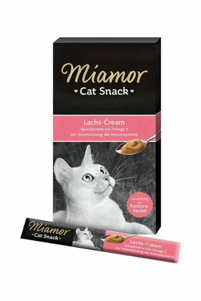 Mıamor Cream Somonlu Kedi Ödülü 6x15 G