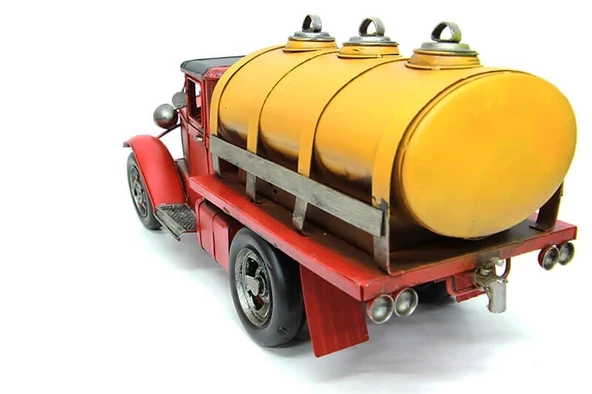 Dekoratif Metal Tanker - 4