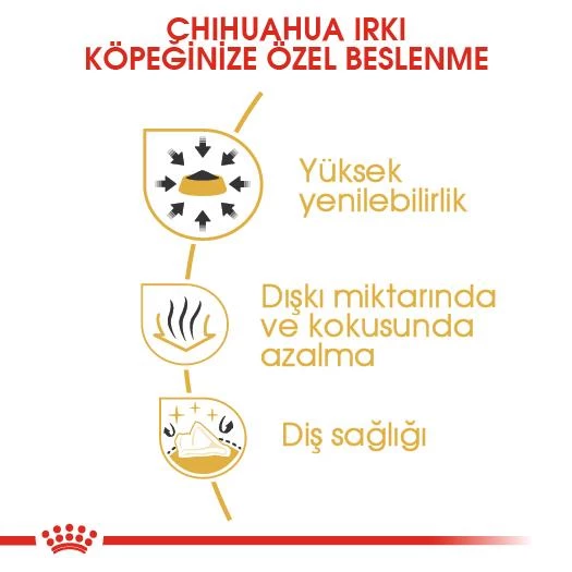 Royal Canin Chihuahua Yetişkin Köpek Maması 1,5 Kg - Resim 2