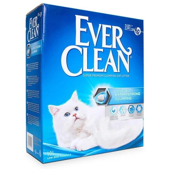 Ever Clean Extra Strong Kokusuz Kedi Kumu 10 Lt