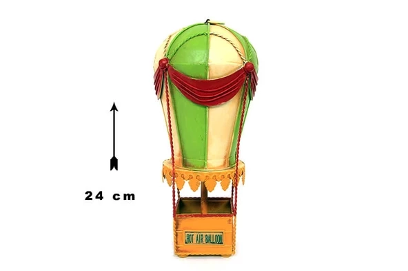 Dekoratif Metal Sıcak Hava Balonu - 5