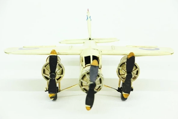 Dekoratif Metal Uçak - 6