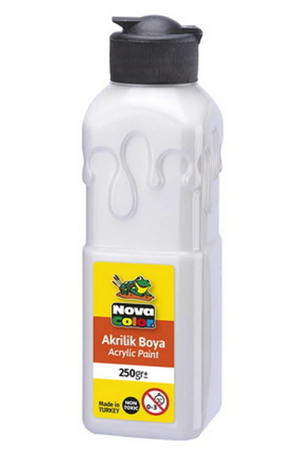Nova Color Akrilik Boya 250 Gram Beyaz