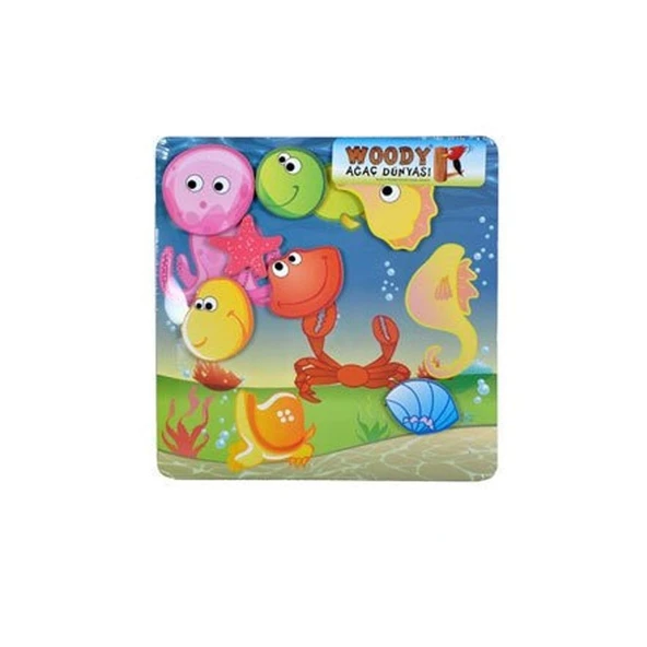 30058 Ahşap Puzzle 3D Kafalar - 3