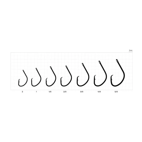 SASAME LIGHT CIRCLE TW F-401 BLACK N. İĞNE  Standart NO 2 - 2