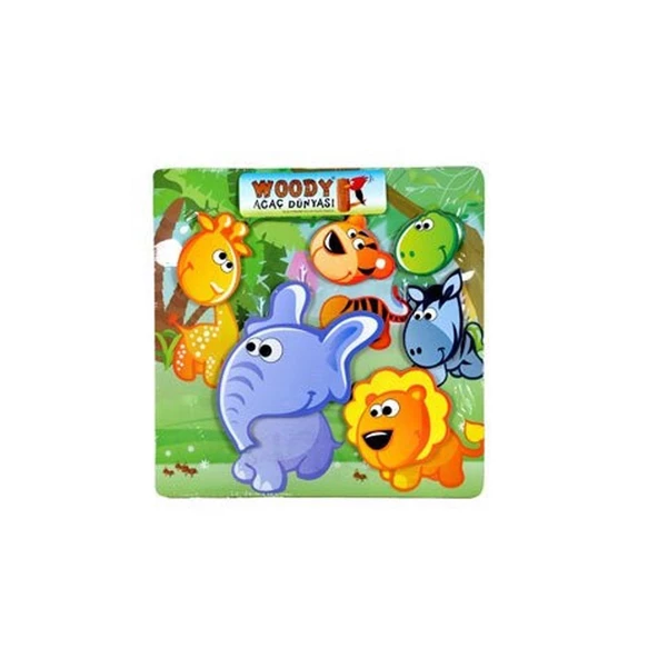 30058 Ahşap Puzzle 3D Kafalar - 4