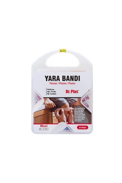 Dr. Plus İlk Yardım & Bakım Seti - Yara Bandı - 55 Parça