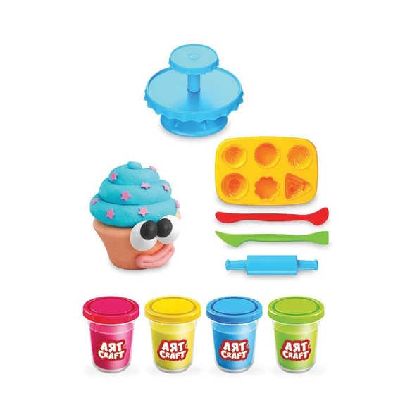 03273 Art Craft Cup Kek Hamur Set -Dede - 2