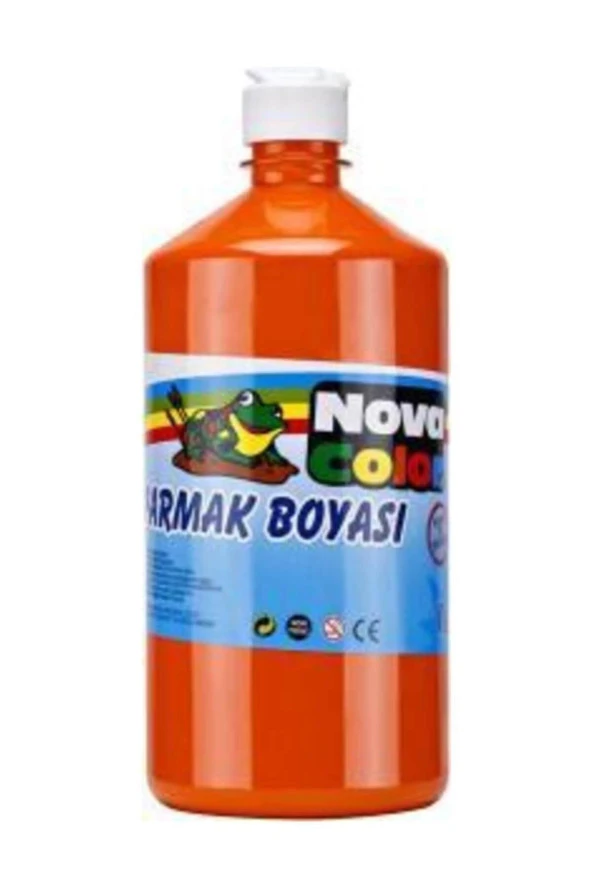 Nova Color Parmak Boyası Turuncu 1 KG Turuncu Parmak Boyası