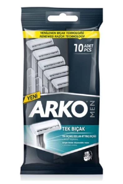 Arko Tıraş Bıçağı T1 10'lu Poşet