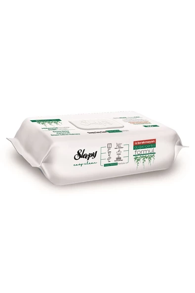 Sleepy Easy Clean Yüzey Temizlik Havlusu 100 Yaprak Beyaz Sabun Katkılı - 3