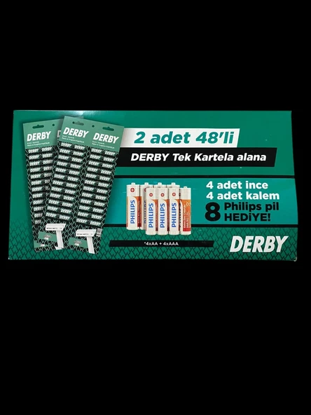 Derby Tek Bıçak Kartelalı 96 lı Kampanyalı