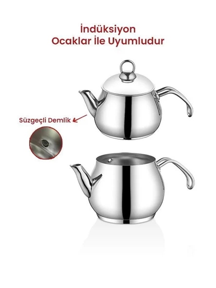 Kahramanlar Alize Ortaboy Çaydanlık Takımı - 2