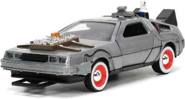 Jada Back to Future III Time Machine 1/32 Model Araba - 3