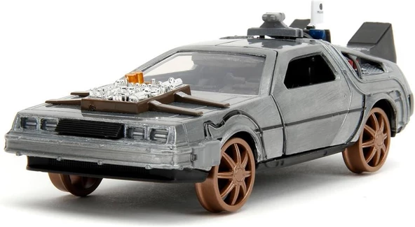 Jada Back to Future III Time Machine 1/32 Model Araba - 4