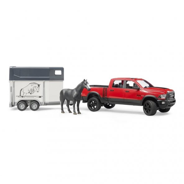 Bruder Ram 2500 Pickup Ve At Nakil Römorku 02501 - 2