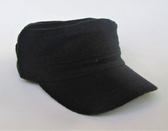 salarticaret siyah kastro şapka ayarlanabilir kışlık şapka