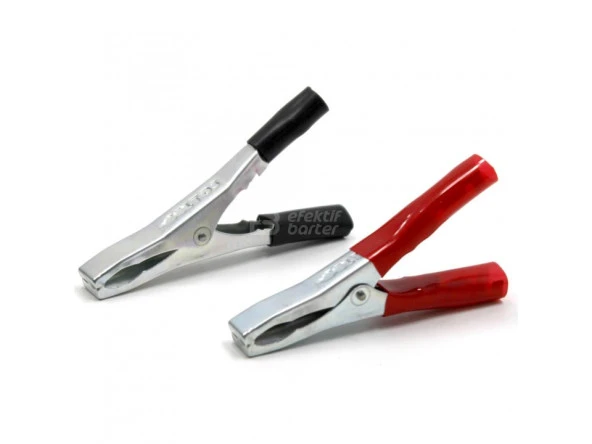 ELTOS AKÜ TAKVİYE MAŞASI MİNİ KIRMIZI-SİYAH 2 ADET