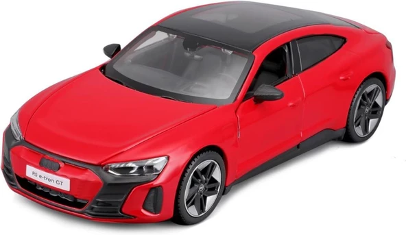 Maisto 2022 Audi RS e-tron GT 1/25 Kırmızı Model Araba - 1