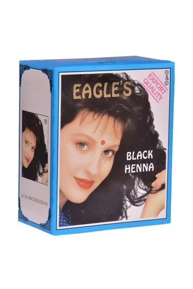 Eagles Siyah Hint Kınası 6'lı Paket Black Henna