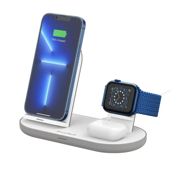 Soultech AA010B Boom3 15 W Kablosuz Şarj Aleti - Resim 4