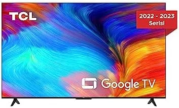 Tcl 50P633 50" Uydu Alıcılı 4K UHD Google LED TV