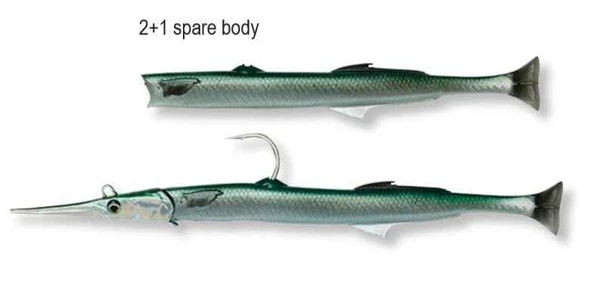 Savage gear Needlefish Pulsetail 2+1 18 cm 26g Sahte Balık  Pink Silver - 4