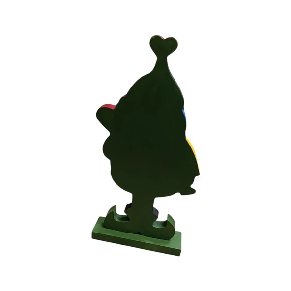 Noel Baba Gnome Ahşap Dekor - Yılbaşı, Noel, Özel Etkinlik - 5