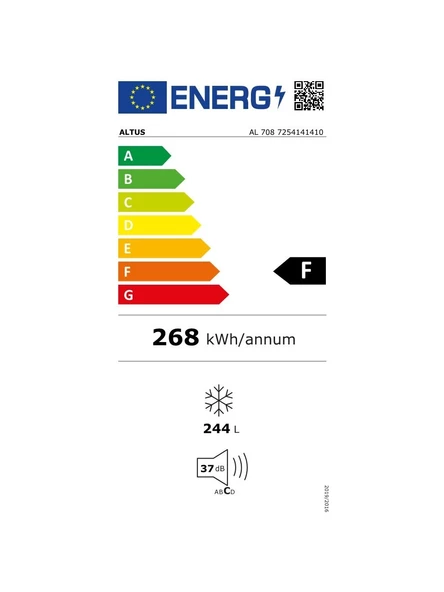 Altus AL 708 NE 7 Çekmeceli Derin Dondurucu - 2