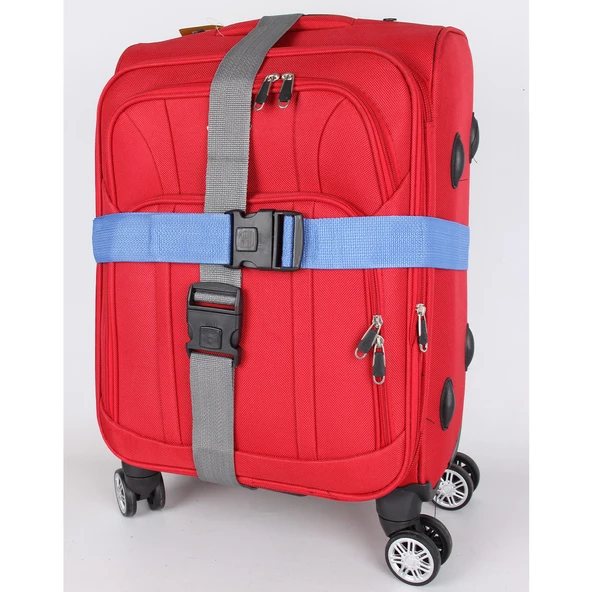 Bagacar Eyfel 3lü Set Valiz Kılıfı, 3 lü Valiz Kemeri, 3lü Valiz Etiketi - Resim 4