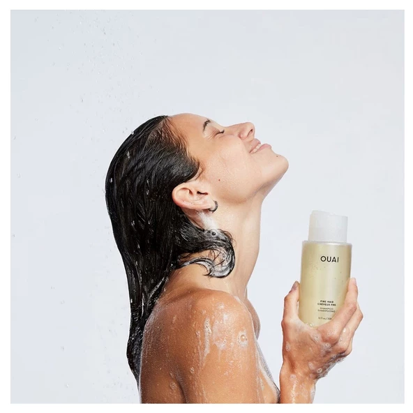 OUAI Fine Hair - İnce Telli Saçlar İçin Şampuan 300 ml - Resim 2