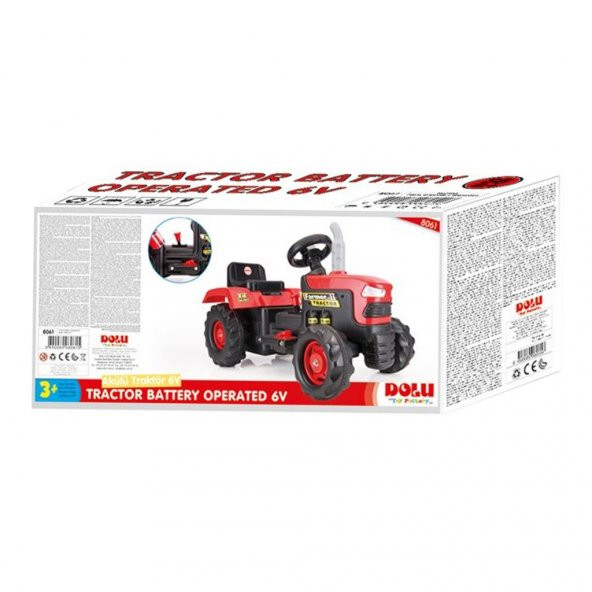 8061 Dolu, Akülü Traktör 6 Volt - 7