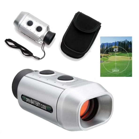 Dijital Mesafe Bulucu Dürbün 7x18- Golf Oynayanlar İçin Özel Telemetreli - Golfscope