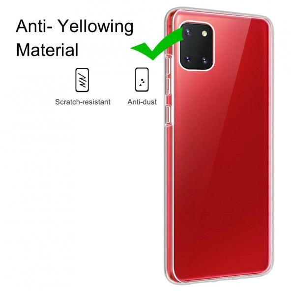 Samsung Galaxy A02s 360 Derece Şeffaf Silikon Kılıf Komple Koruma - 8