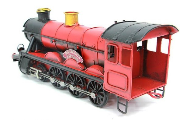 Dekoratif Metal Lokomotif Biblo Dekoratif Hediyelik - Resim 3