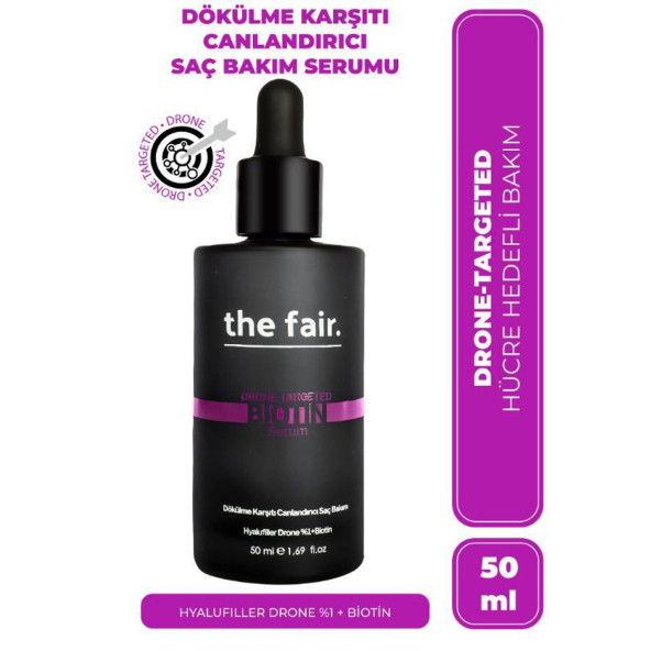 the fair. Drone-Targeted Biotin Dökülme Önleyici Saç Serumu  1 Hyalufiller Drone +Biotin 50ml