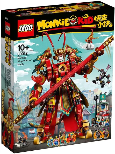 LEGO 80012 Monkie Kid Monkey King’in Savaşçı Robotu