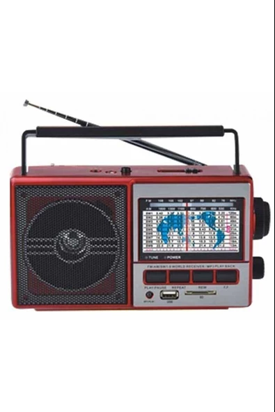 Usb Sd Fm Sw3 Radyo Rt-41BT - 3