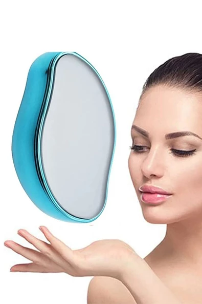 QNİAY Crystal Eraser Epilasyon Aleti Tüy Silgisi Tüy Alıcı Nano Kristal Epilatör Vücut Tüy Kıl Silici - 3