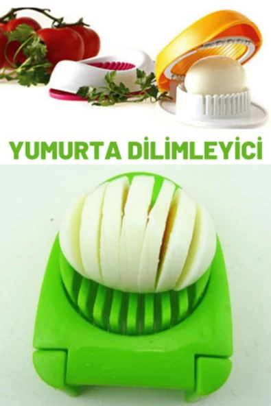 QNİAY Pratik Yumurta Dilimleyici - Yumurta Dilimleme Aparatı Yumurta Hazılık Şekillendirici - 2