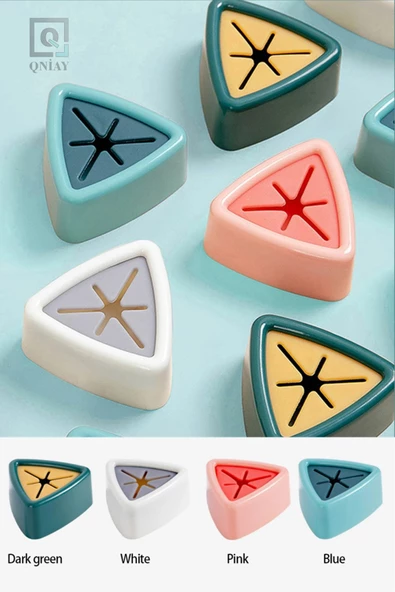 QNİAY Pratik Çok Amaçlı Tak Çek Güçlü Yapışkanlı 1 Adet Askılık Banyo Lif Askısı Mutfak Bez Havlu Askı - Resim 2