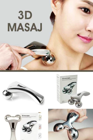 QNİAY Cilt Sıkılaştırıcı Terapi Masaj Aleti - 3d Massager - 3