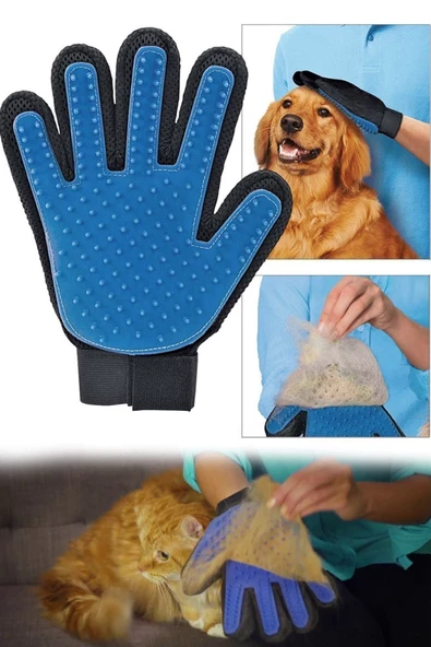 QNİAY Kedi Köpek Tüy Toplayıcı Eldiven
